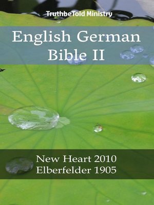 cover image of English German Bible II